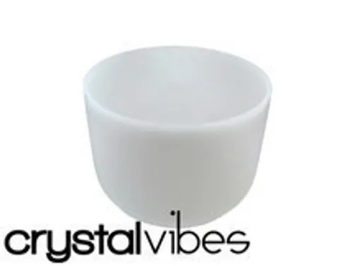 11" F Note 432Hz Perfect Pitch Empyrean Crystal Singing Bowl Crystal Vibes #ca0011fm30 31007098