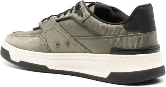 BOSS Baltimore panelled sneakers Green