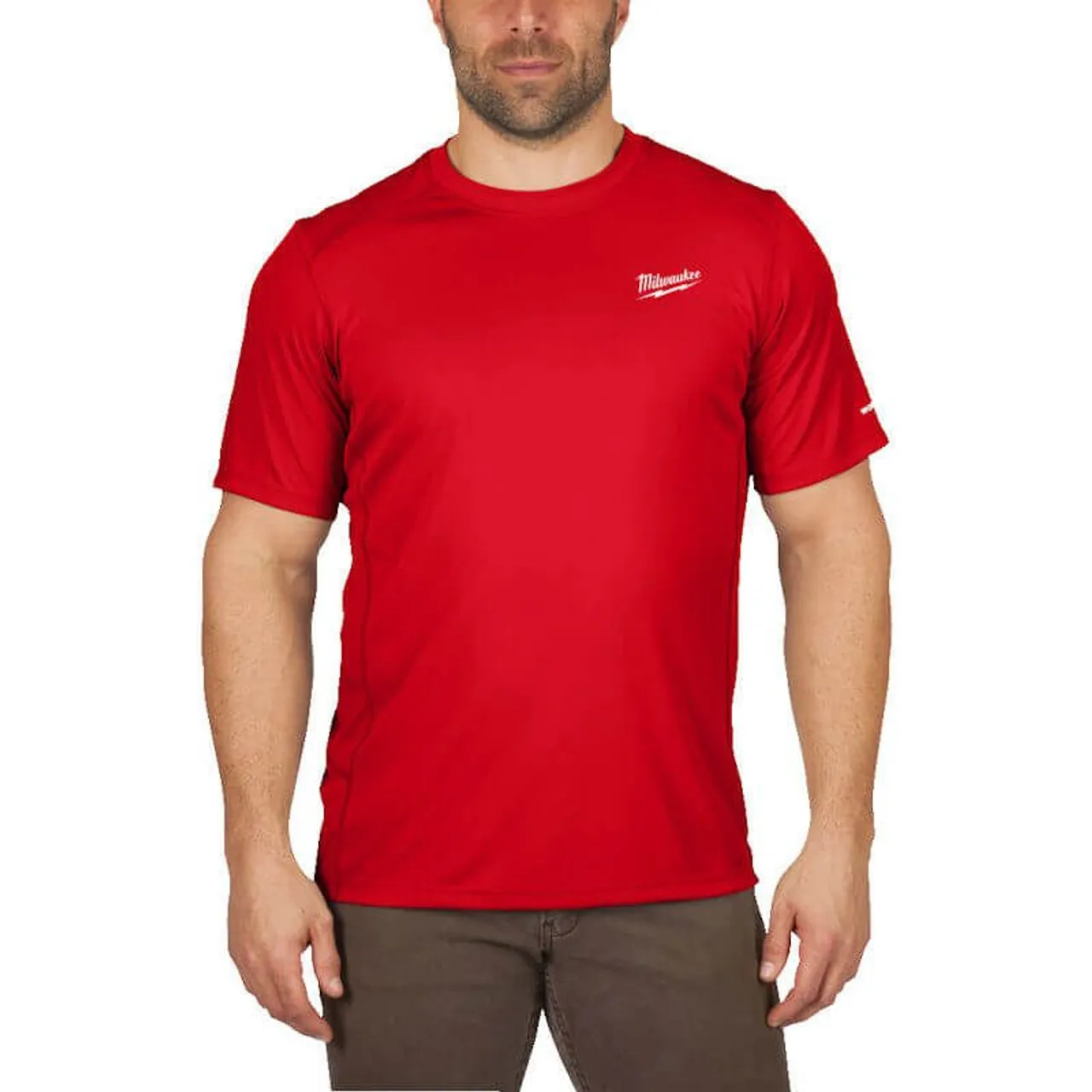 Milwaukee Short Sleeve Shirt - Red - XXL