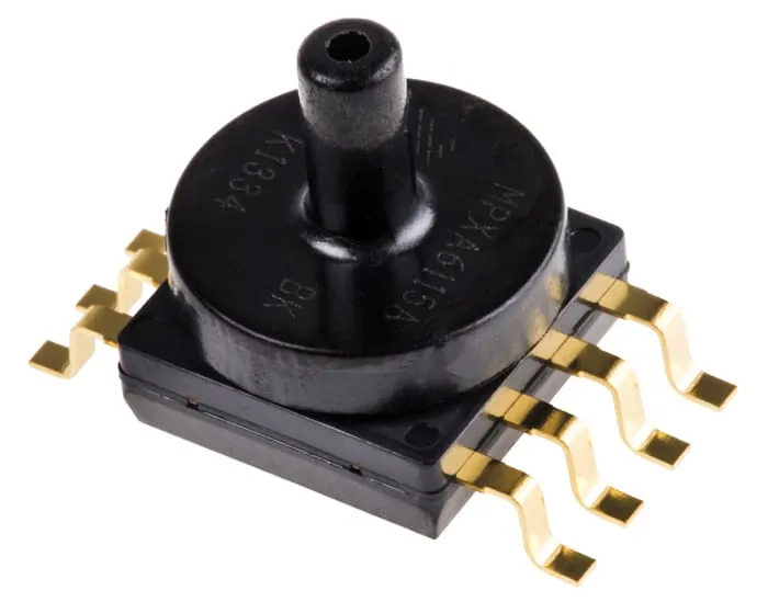 NXP Absolute Pressure Sensor, 115kPa Operating Max, Surface Mount, 8-Pin, 400kPa Overload Max