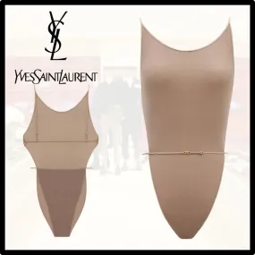 Saint Laurent  |Silk Logo Tanks & Camisoles