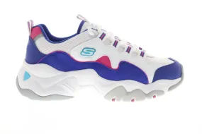 Skechers D Lites 3 Zenway 12955 Womens White Casual Lifestyle Sneakers Shoes