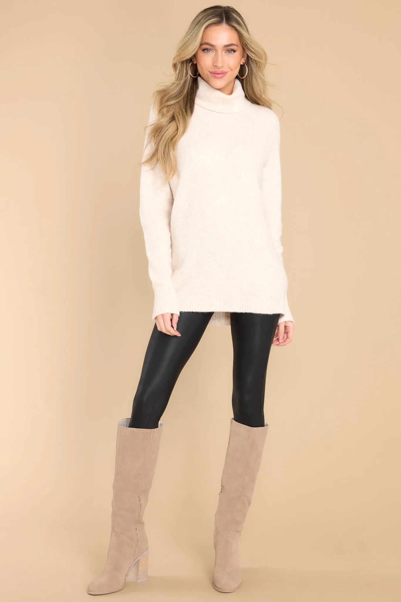 So Unbothered Oatmeal Sweater