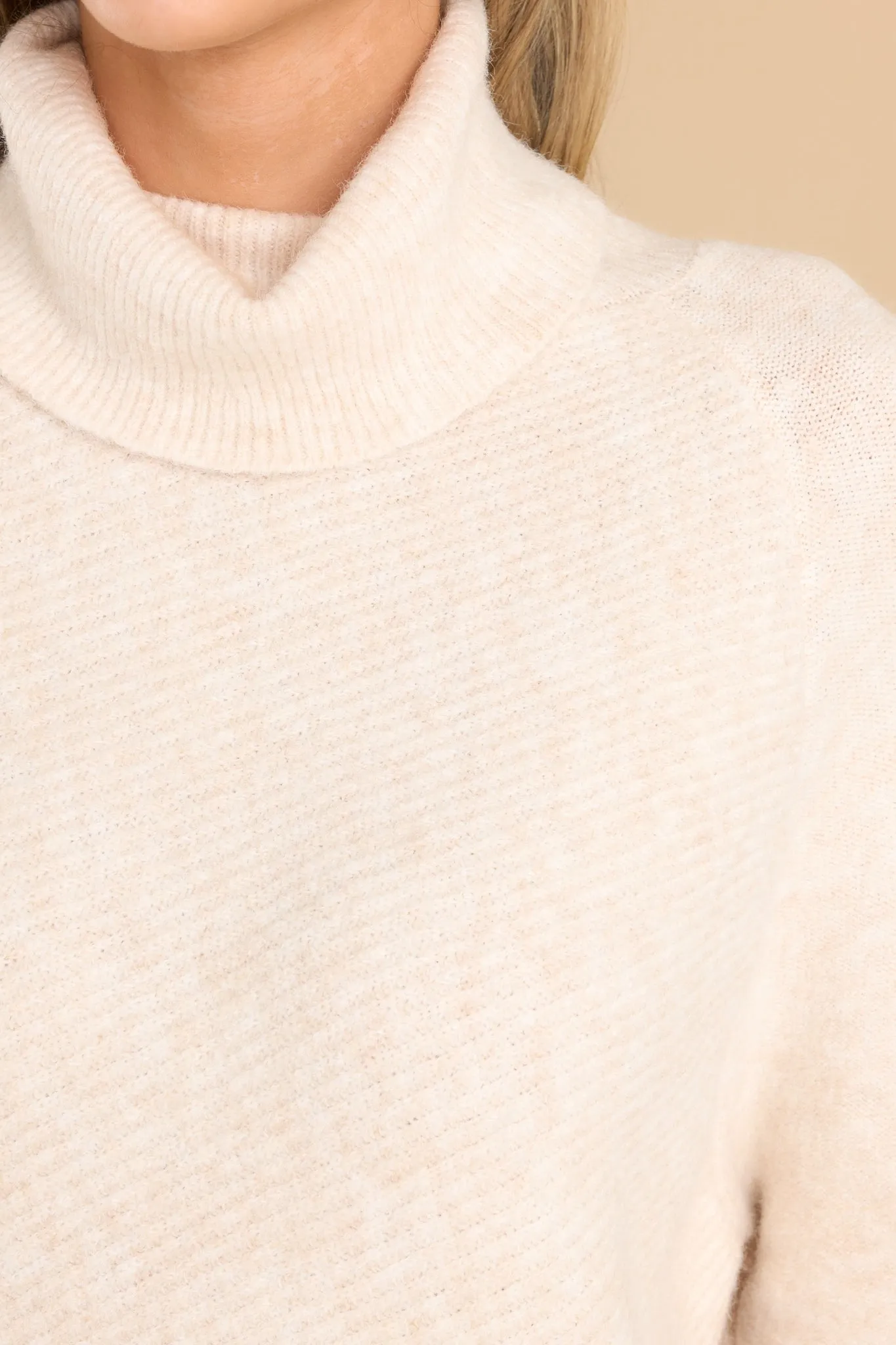 So Unbothered Oatmeal Sweater