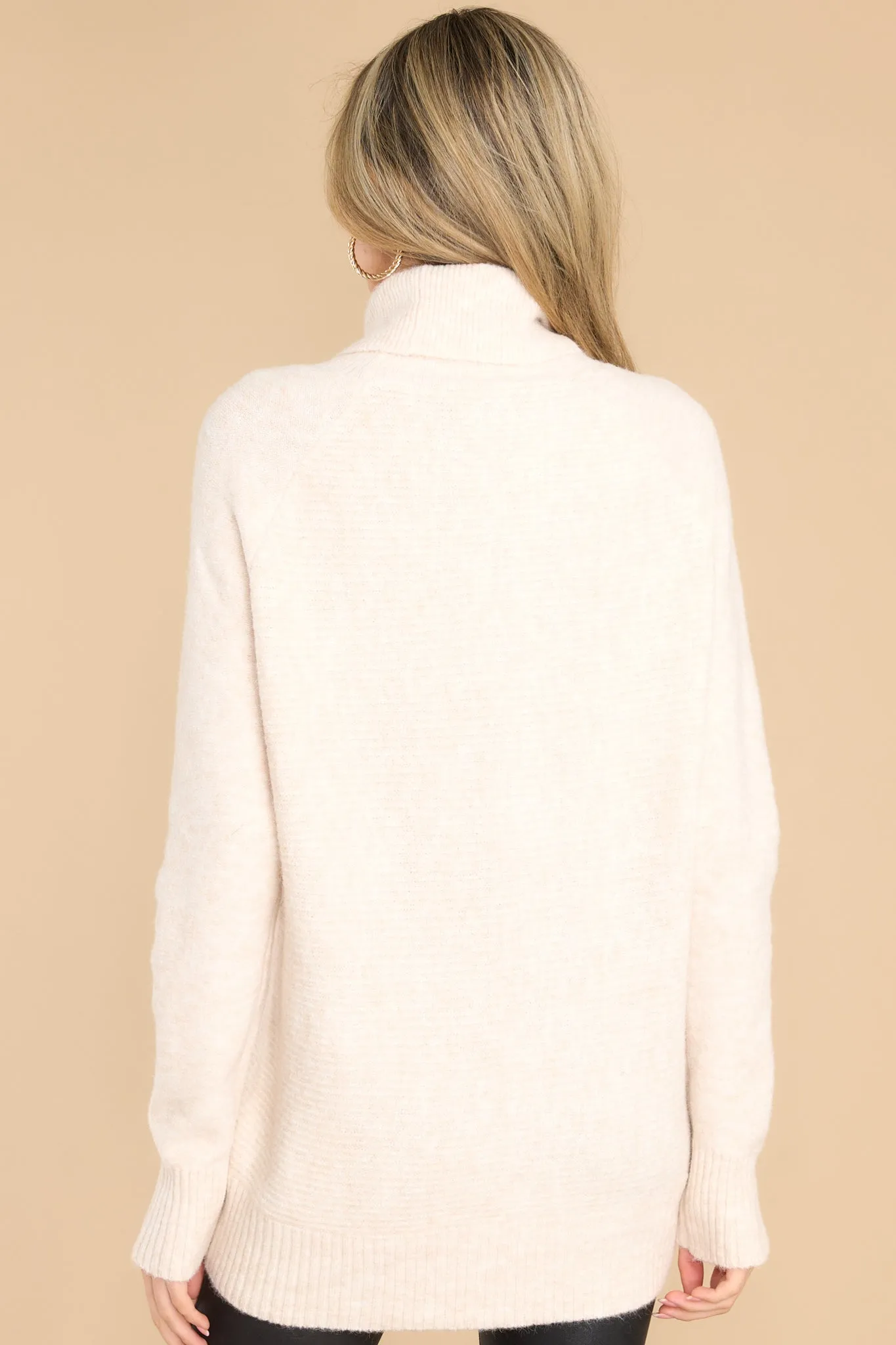 So Unbothered Oatmeal Sweater